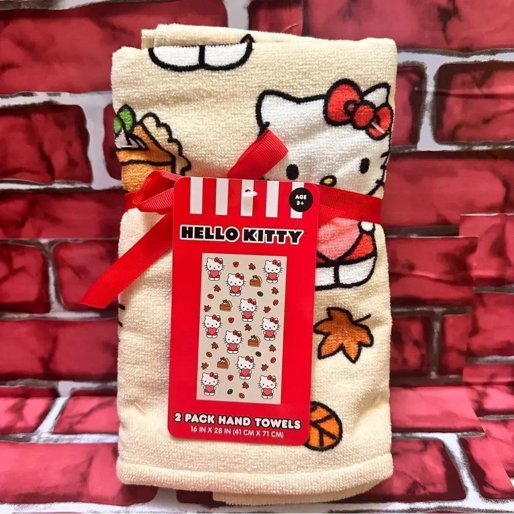 Hello Kitty Hand Towels 2 pack